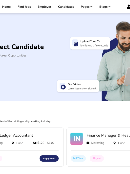 HR Management Consultancy WordPress 主题