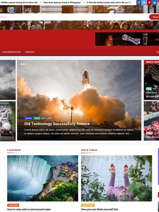 FreeNews WordPress 主题