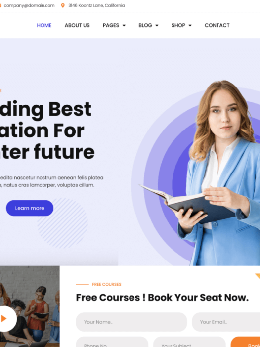 SparkEducation WordPress 主题