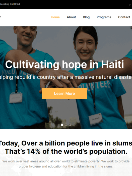 Goodwill Charity WordPress 主题