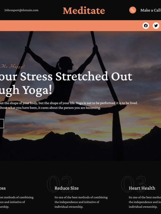 Meditate WordPress 主题