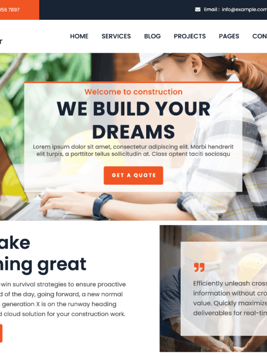 Building Constructor WordPress 主题