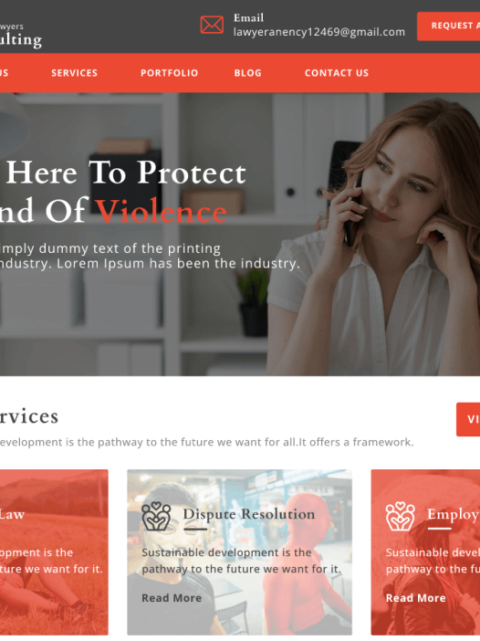 Legal Law Consulting WordPress 主题