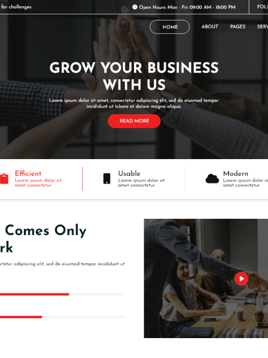 Software Company Elementor WordPress 主题