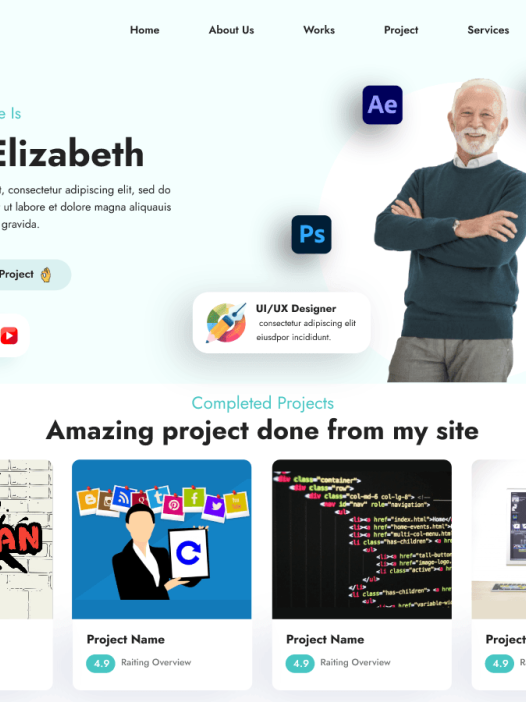 Professional CV Resume WordPress 主题