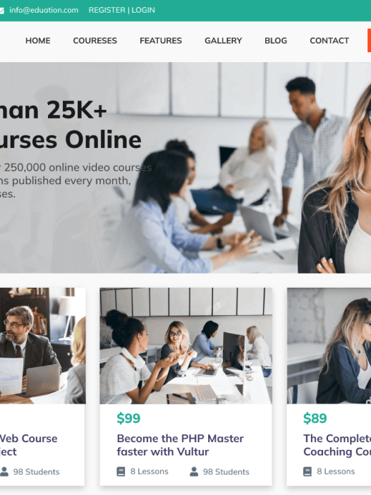 Education Academy Coach WordPress 主题