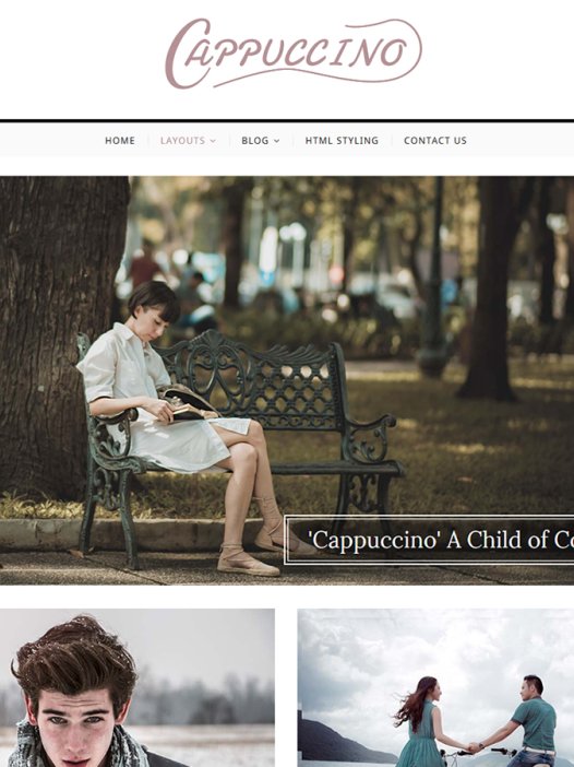 Cappuccino WordPress 主题