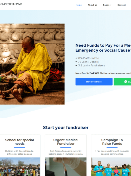 Non Profit Elementor WordPress 主题