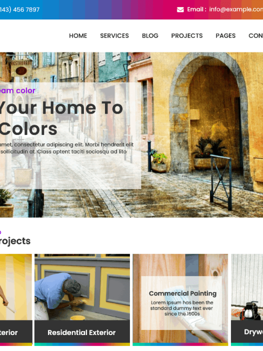 Painting Contractor WordPress 主题