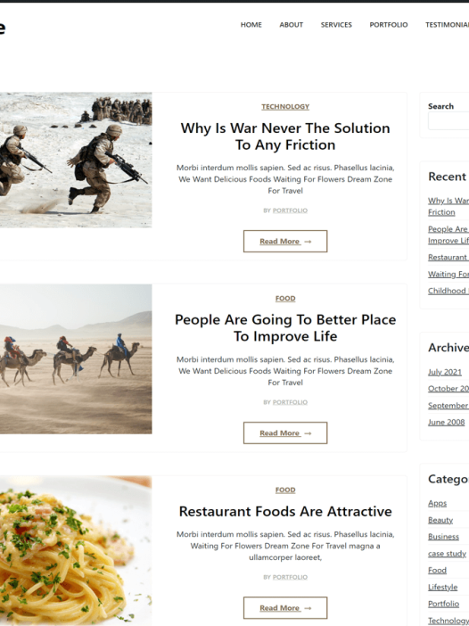 Blog Eye WordPress 主题