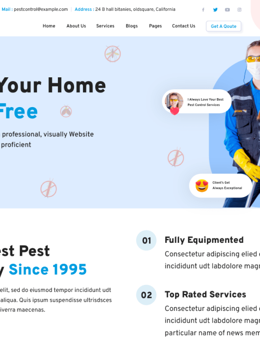Pest Control Lite WordPress 主题