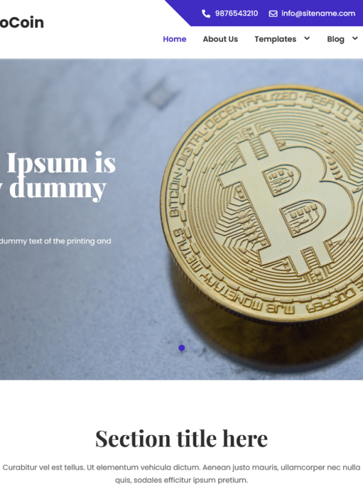 CryptoCoin Lite WordPress 主题