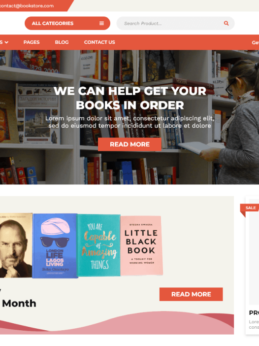 Ebook Store WordPress 主题