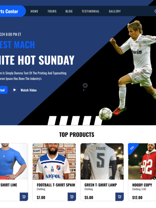 Football Coach Club WordPress 主题