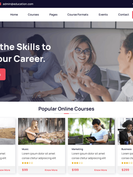 Educational Institute WordPress 主题