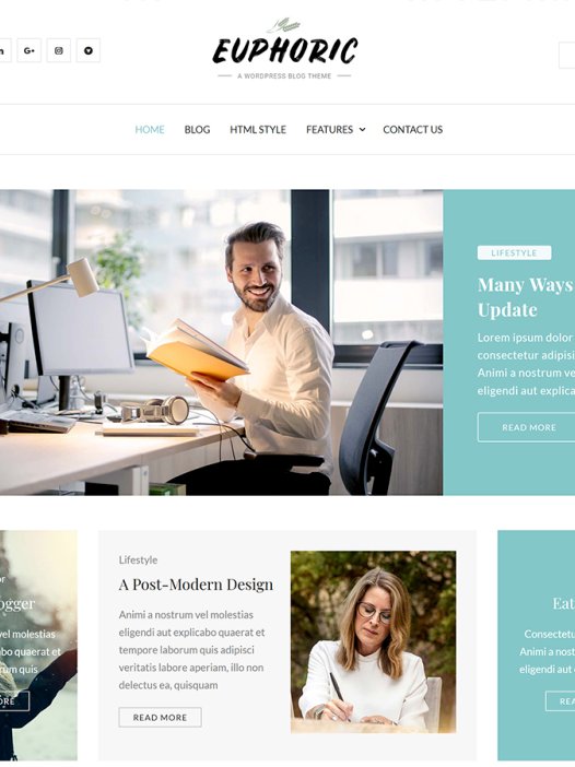 Euphoric WordPress 主题
