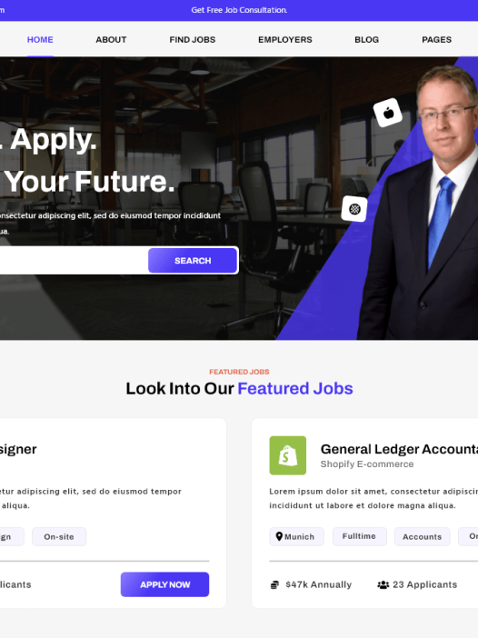 VW Job Board WordPress 主题