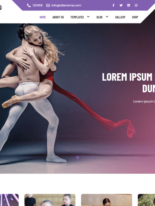 Dancing Star WordPress 主题