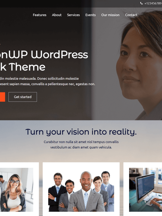 VisionWP WordPress 主题