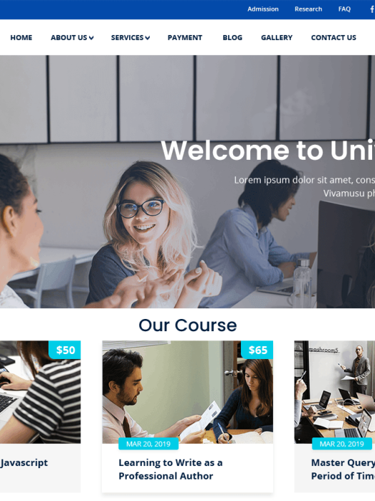 Tutor Academy WordPress 主题