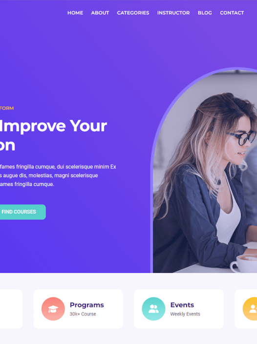 Blockskit Education WordPress 主题