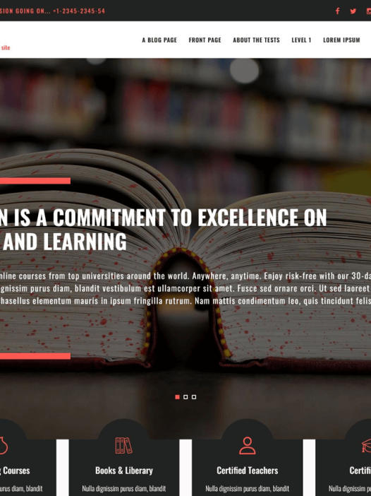 Lyceum Lite WordPress 主题