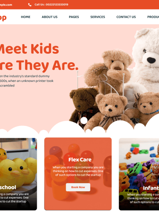 Kids Gift Shop WordPress 主题