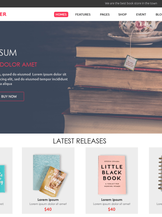 Book Publisher WordPress 主题