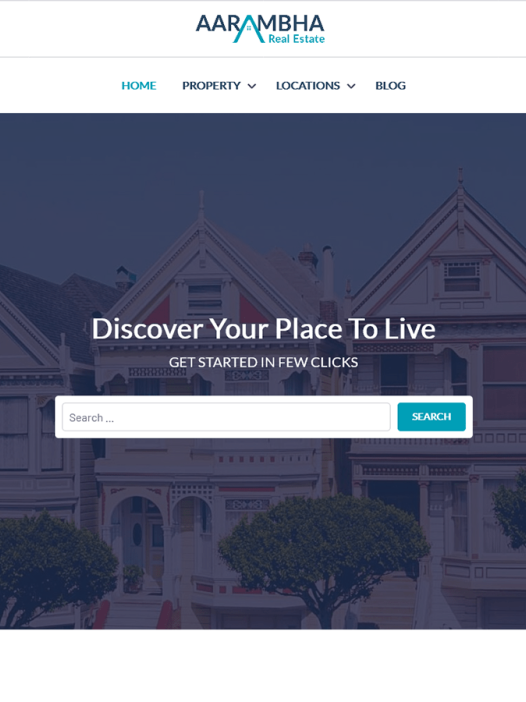 Aarambha Real Estate WordPress 主题