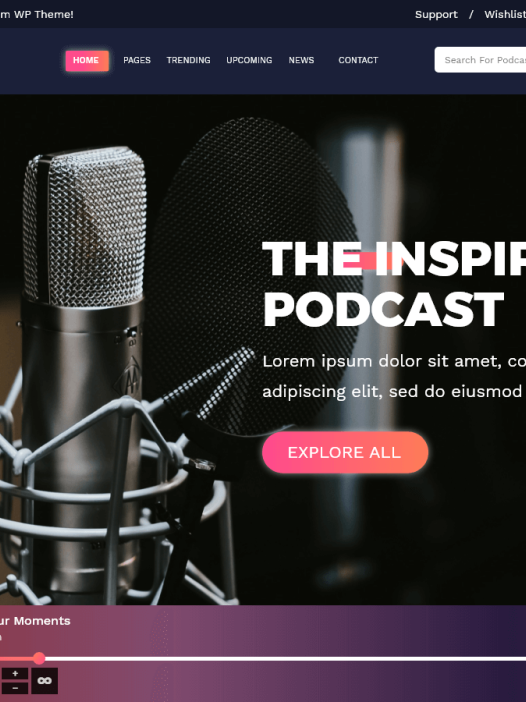 Audio Podcast WordPress 主题