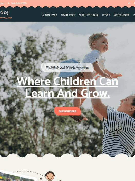 Playschool Lite WordPress 主题