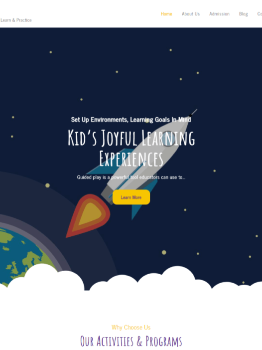 KidsVibe WordPress 主题