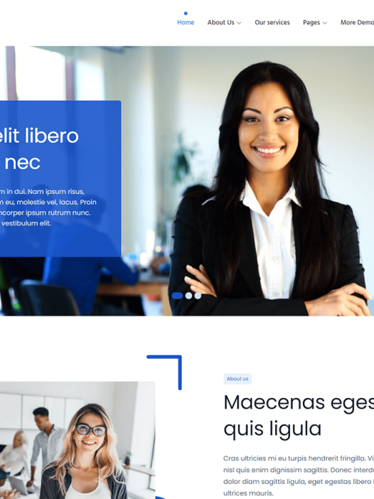 WP Deep Blue WordPress 主题