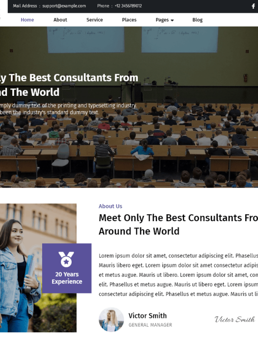 Tuition Coaching Center WordPress 主题