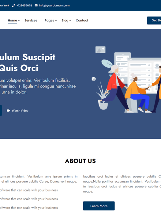 BizFit WordPress 主题