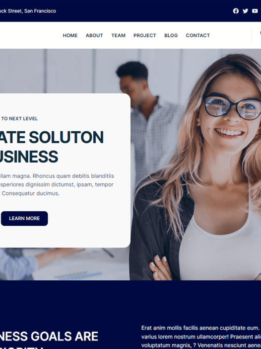 Blockskit Business WordPress 主题