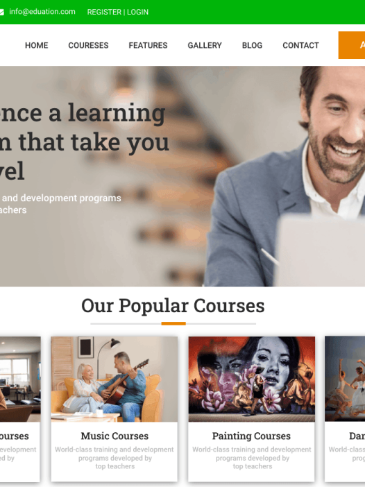 Minimal Education WordPress 主题