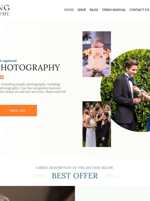 Wedding Photography WordPress 主题