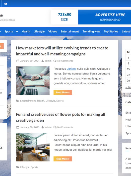 PressBook WordPress 主题