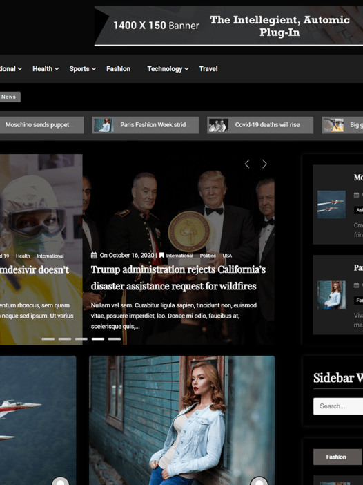 Dark Press WordPress 主题