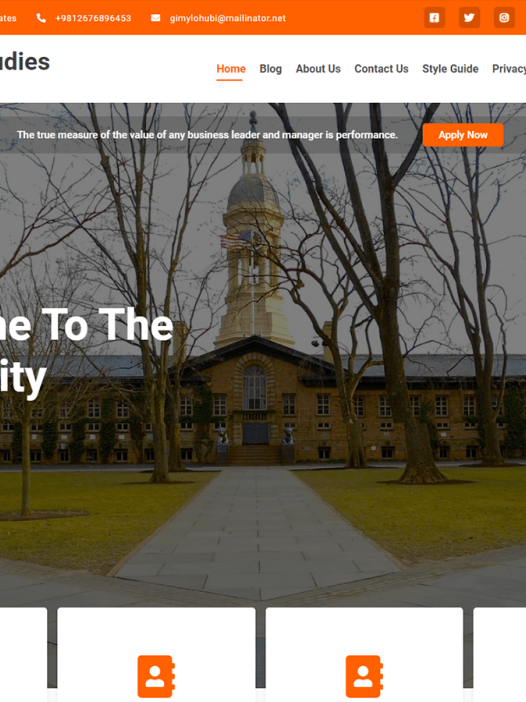 Edufront WordPress 主题