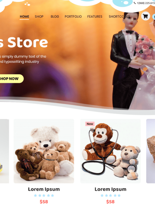 Kids Online Store WordPress 主题