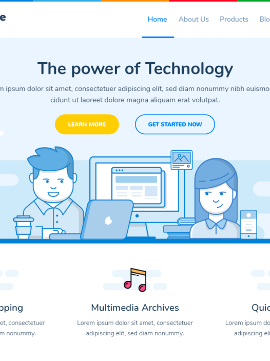 Utouch Lite WordPress 主题