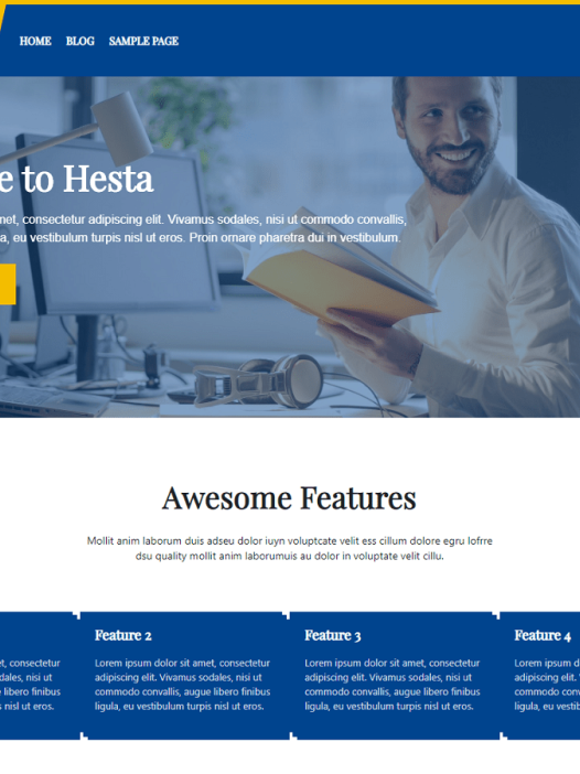Hesta WordPress 主题