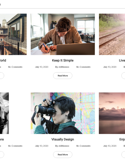 Photography Business WordPress 主题