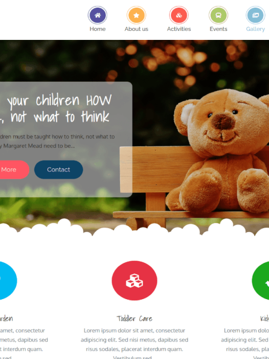 Kiducation WordPress 主题