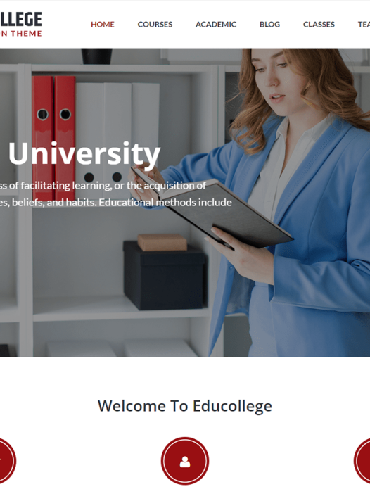 Educollege WordPress 主题