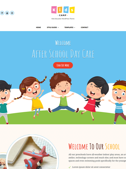 Kids Camp WordPress 主题