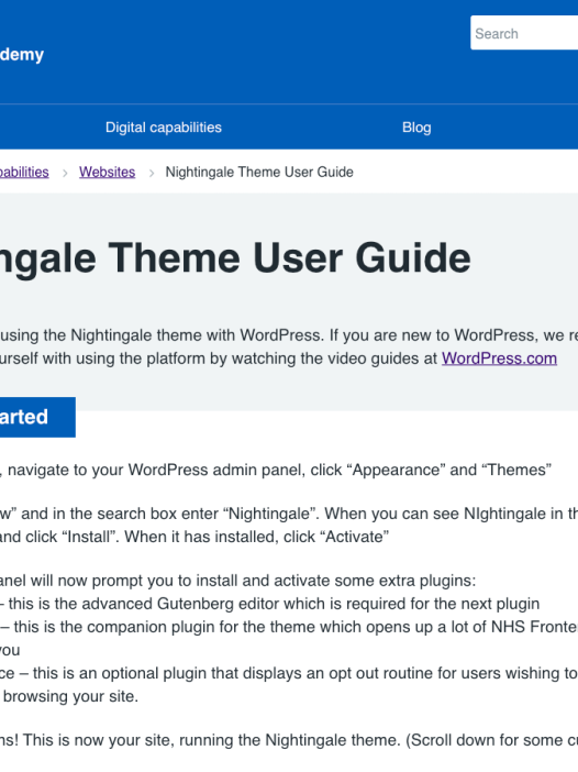 Nightingale WordPress 主题