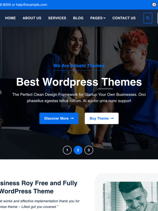 Business Roy WordPress 主题